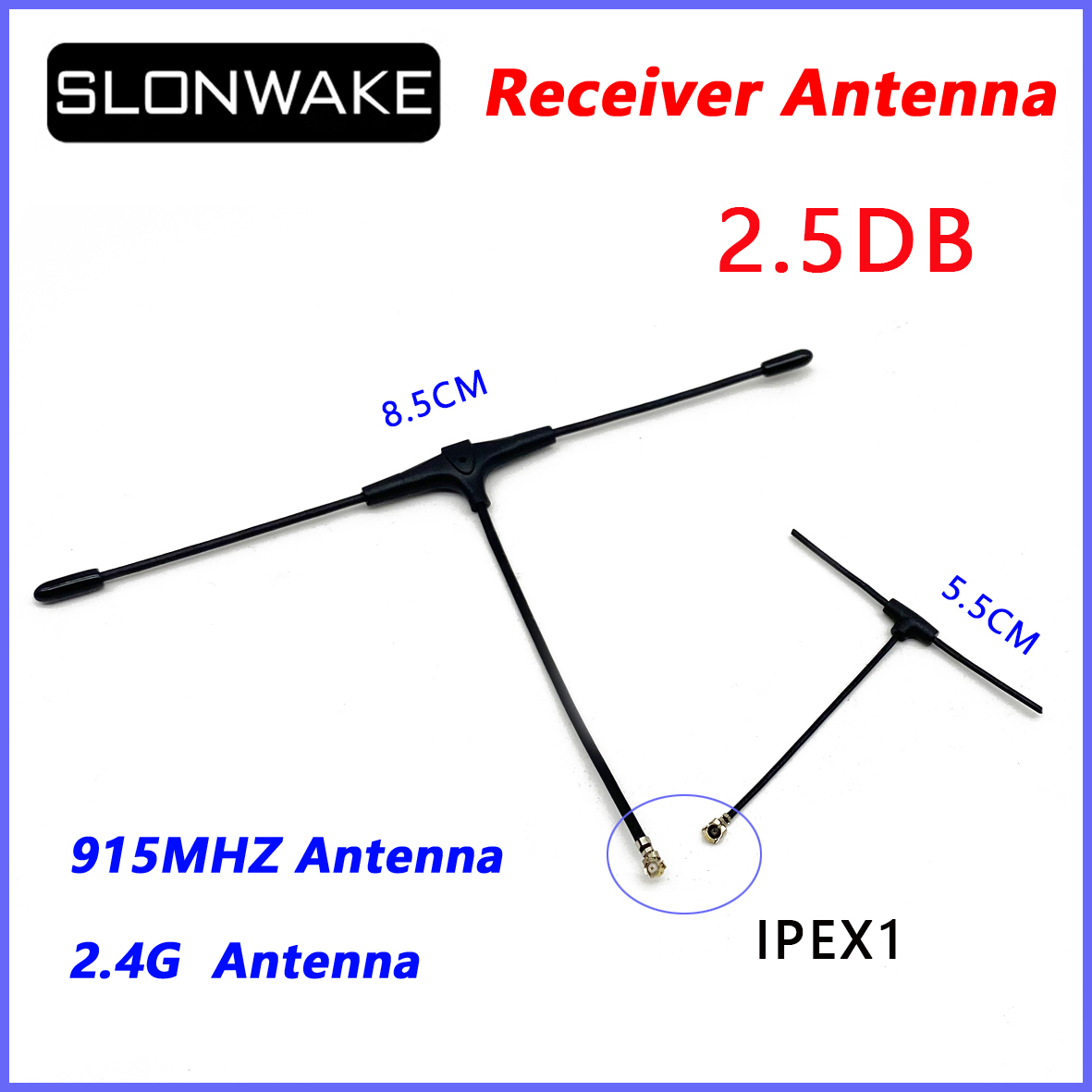 Tbs Fpv Tracer - Antenna Ricevitore Omnidirezionale 2.4G 40MM/90MM per