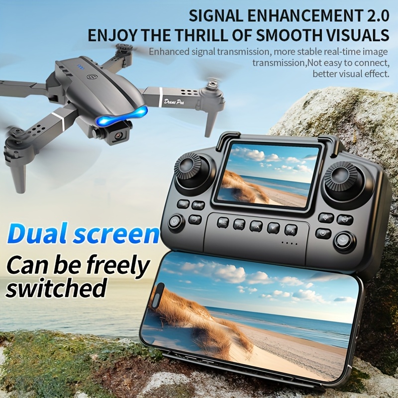 Drone Pieghevole E99 PRO MAX 2 - Drone Controller Screen recensione e prezzo